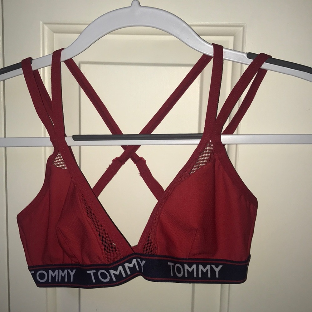 Red Tommy Hilfiger Bra